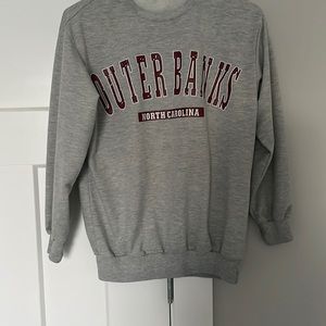 A thin sweatshirt